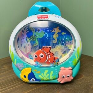 Rare 2012 Fisher Price Disney Baby Finding Nemo Soothing Sea Soother Crib Toy
